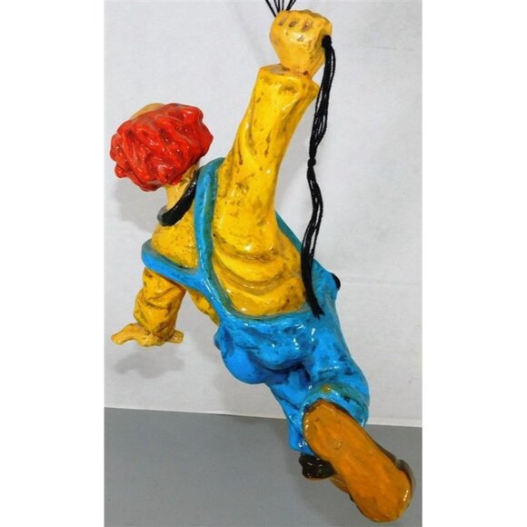 9815/470 Paper Mache Clown Figure 30 inches - Picture 4 of 6